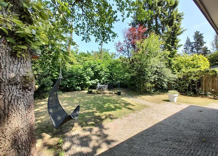 Met Privetuin Op Rustig Bospark Veluwe