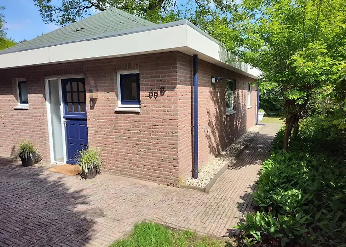 度假居 Met Privetuin Op Rustig Bospark Veluwe *