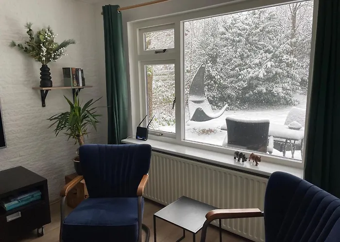 Met Privetuin Op Rustig Bospark Veluwe 度假居 福尔特赫伊曾